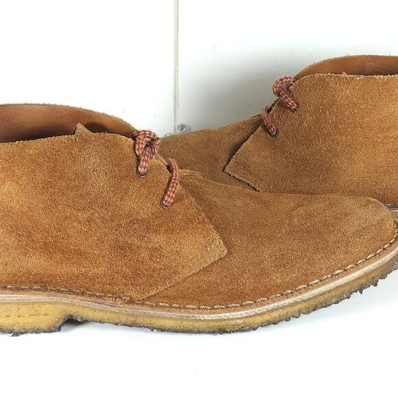 Astroflex Men’s US11 EU44 Brown Suede Leather Gum Soles Lace-Up Chukka Boots main image 9
